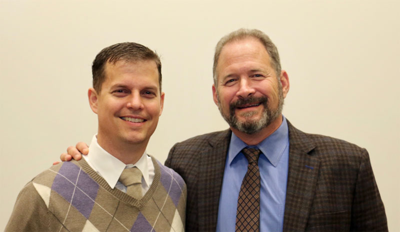 Dr. Jared L. Harwood and Dr. Howard Chansky